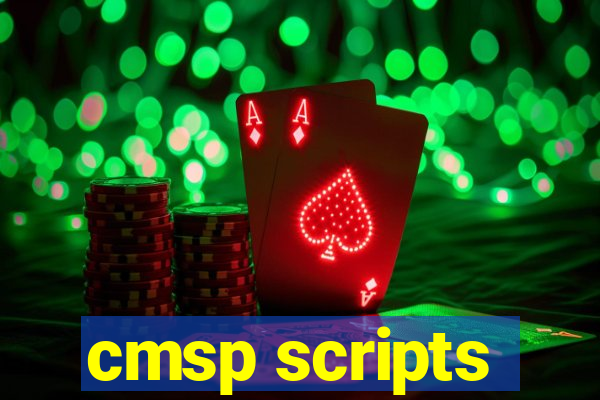 cmsp scripts